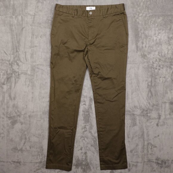 Spoke sharps chino pants build A men's 34x30 custom olive green khaki